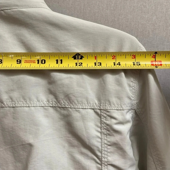 L.L. Bean short jacket with removable neon green  fleece vest Sz M - Picture 11 of 13